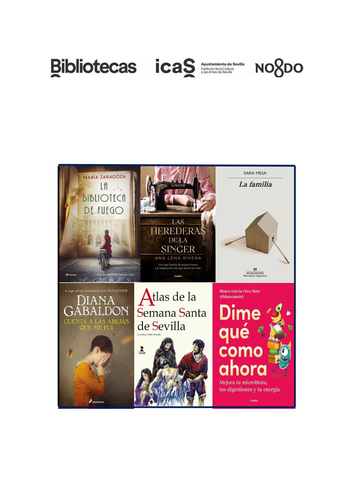 NOVEDADES NARRATIVA Y MATERIAS MARZO 2023
