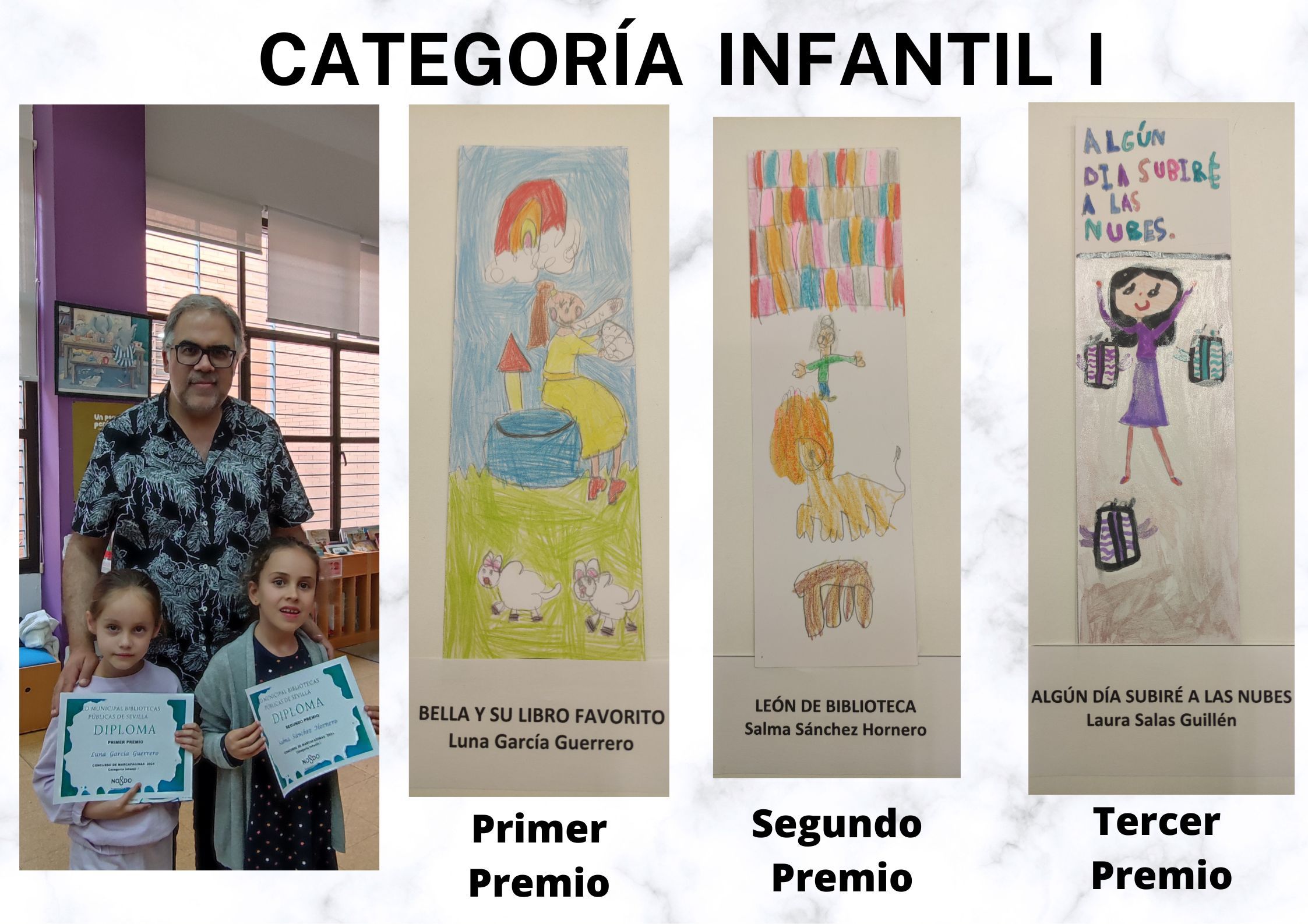 ENTREGA PREMIOS CONCURSO DE MARCAPÁGINAS 2024 BIBLIOTECA BLAS INFANTE