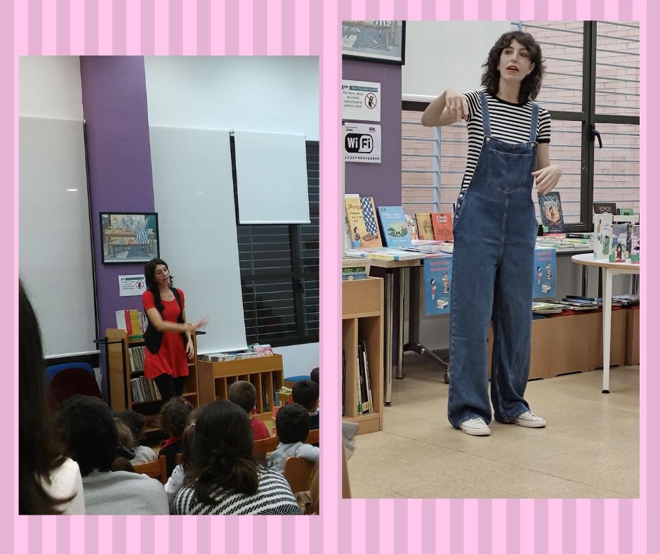 ¡FELIZ DÍA DE LAS BIBLIOTECAS!. CUENTACUENTOS EN BLAS INFANTE 25 DE OCTUBRE