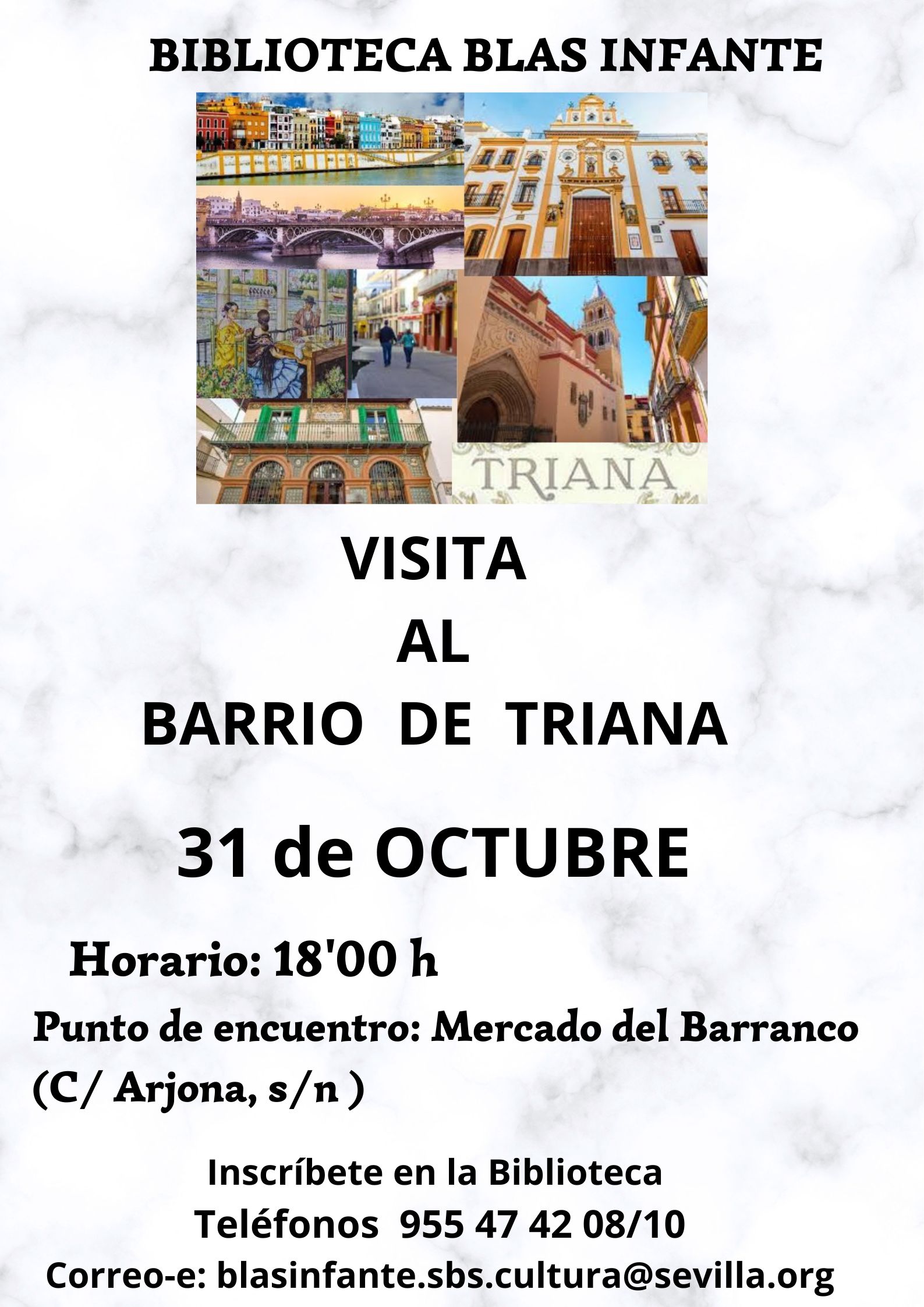 HISTORIA Y LEYENDA DEL BARRIO DE  TRIANA: VISITA CULTURAL