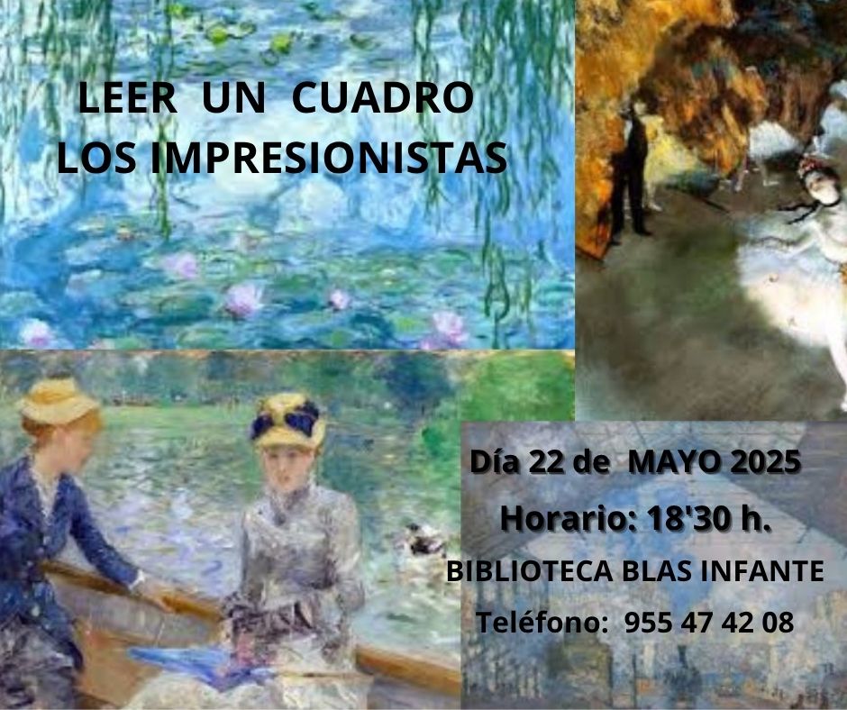 LEER UN CUADRO. LOS IMPRESIONISTAS