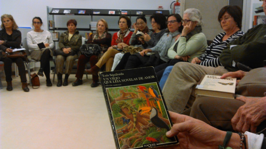 3ª sesión CLUB DE LECTURA «Un viejo que leía novelas de amor» de Luis Sepúlveda
