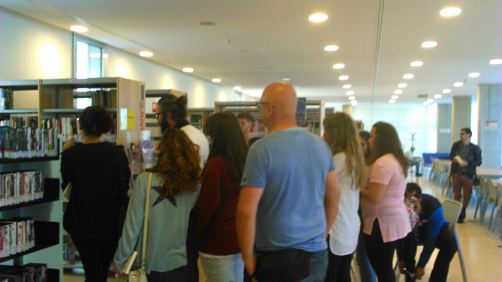 CONOCE TU BIBLIOTECA. Visita IES Pino Montano