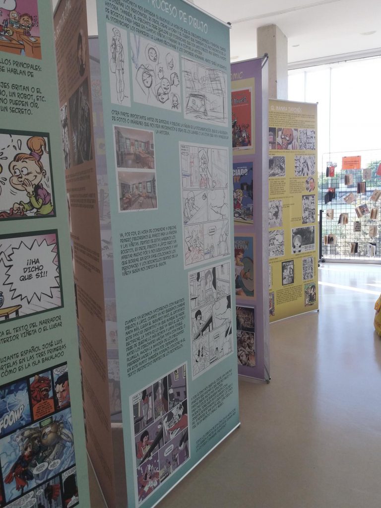 EXPOSICIÓN «EL CÓMIC COMO MEDIO» del 2 al 13 de octubre 2017