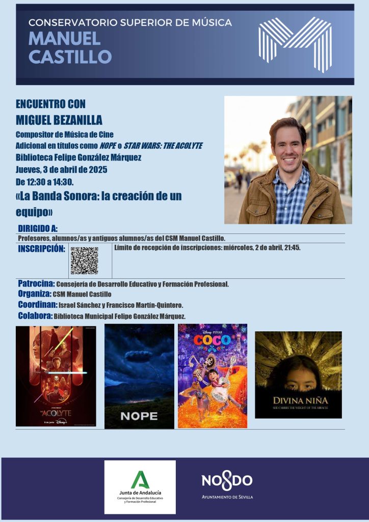 Master Class sobre Bandas Sonoras