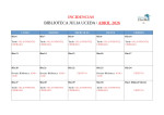 Incidencias abril 2026