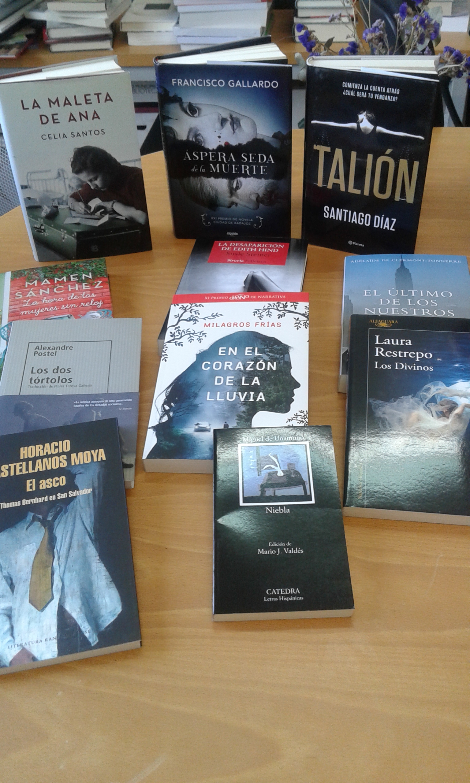 Y MÁS NOVEDADES LITERARIAS