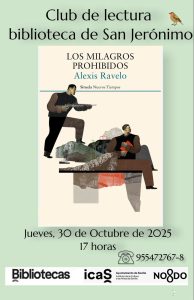 Club de Lectura – Los milagros prohibidos de Alexis Ravelo