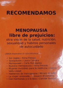 Temáticas recomendadas : Menopausia libre de prejuicios