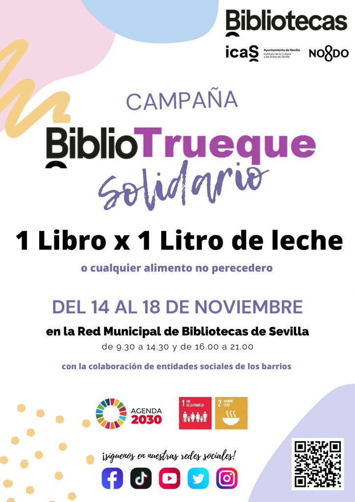 Bibliotrueque Solidario (del 14 al 18 de noviembre) Ampliamos hasta el 25 de Noviembre