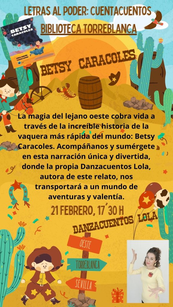 Cuentacuentos con Danzacuentos Lola y su Betsy Caracoles (ACTIVIDAD APLAZADA)