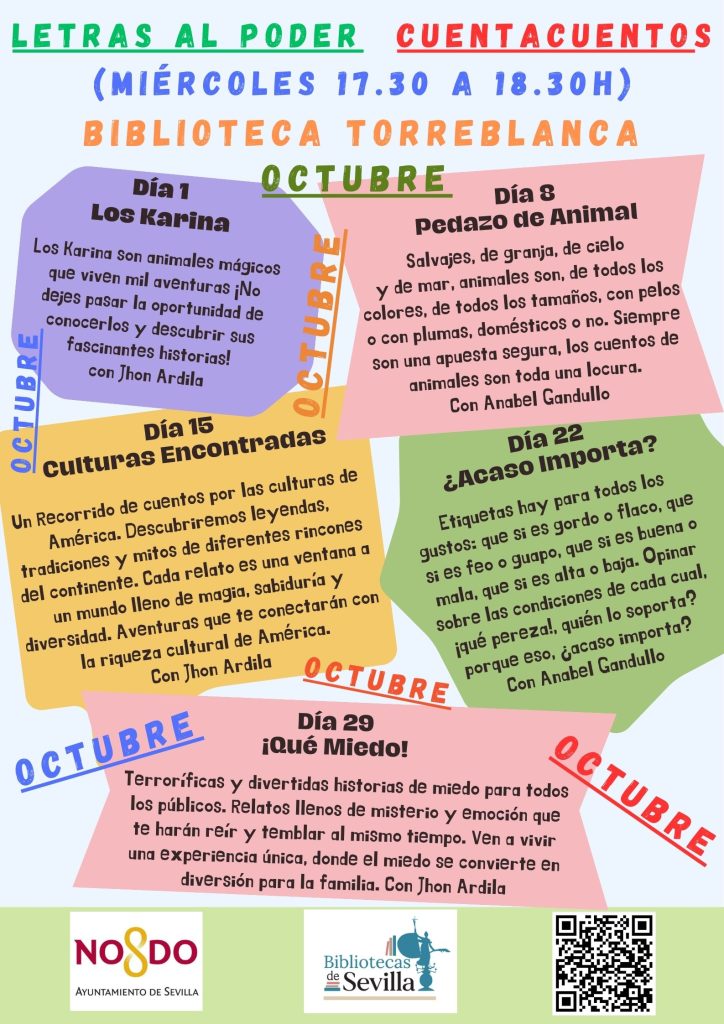 Letras al Poder del Mes de Octubre