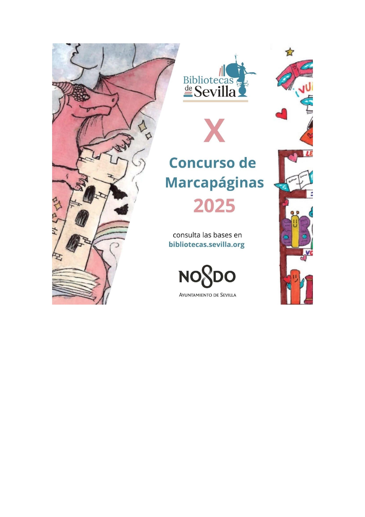 FINALIZA EL PLAZO DEL X CONCURSO DE MARCAPÁGINAS