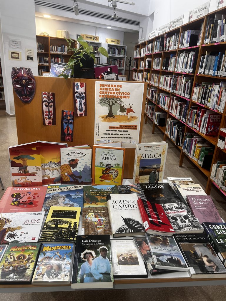 DIA DE AFRICA EN BIBLIOTECA ENTREPARQUES 28 de mayo 2026