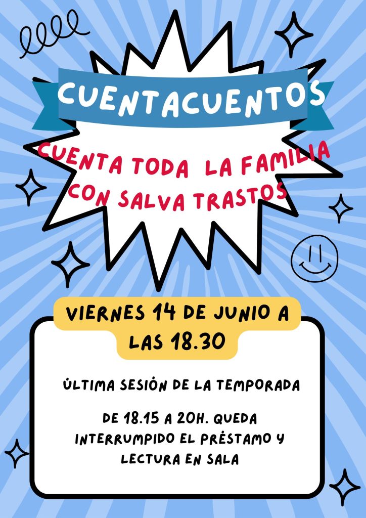 ÚLTIMO CUENTACUENTOS DE LA TEMPORADA