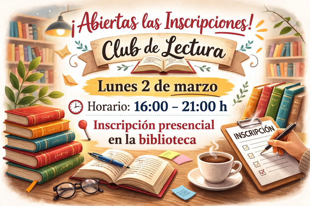 📚✨ ¡Vuelve nuestro Club de Lectura! ✨📚