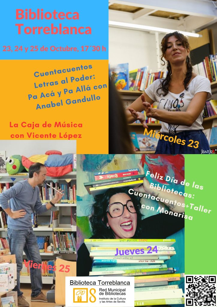 23, 24 y 25 de octubre por la tarde