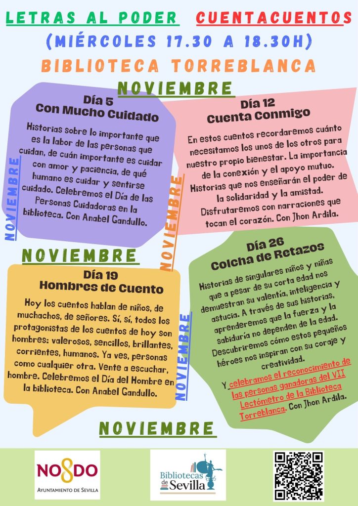 Letras al Poder del mes de Noviembre