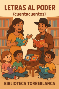 Letras al Poder (cuentacuentos) 18 de marzo, 17.30 h